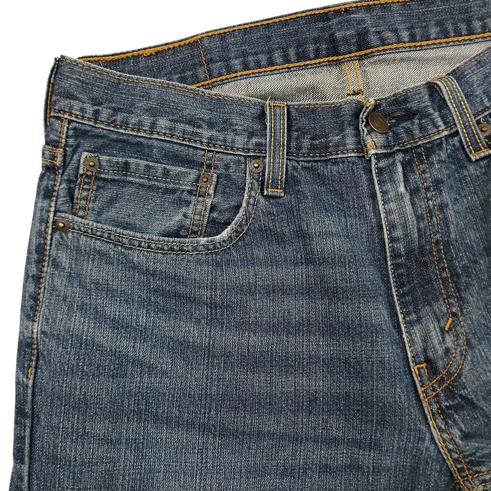 Levi's 559 Jeans Mens 32x30 Blue Straight Leg Cotton Durable Denim Work Casual - Picture 3 of 12